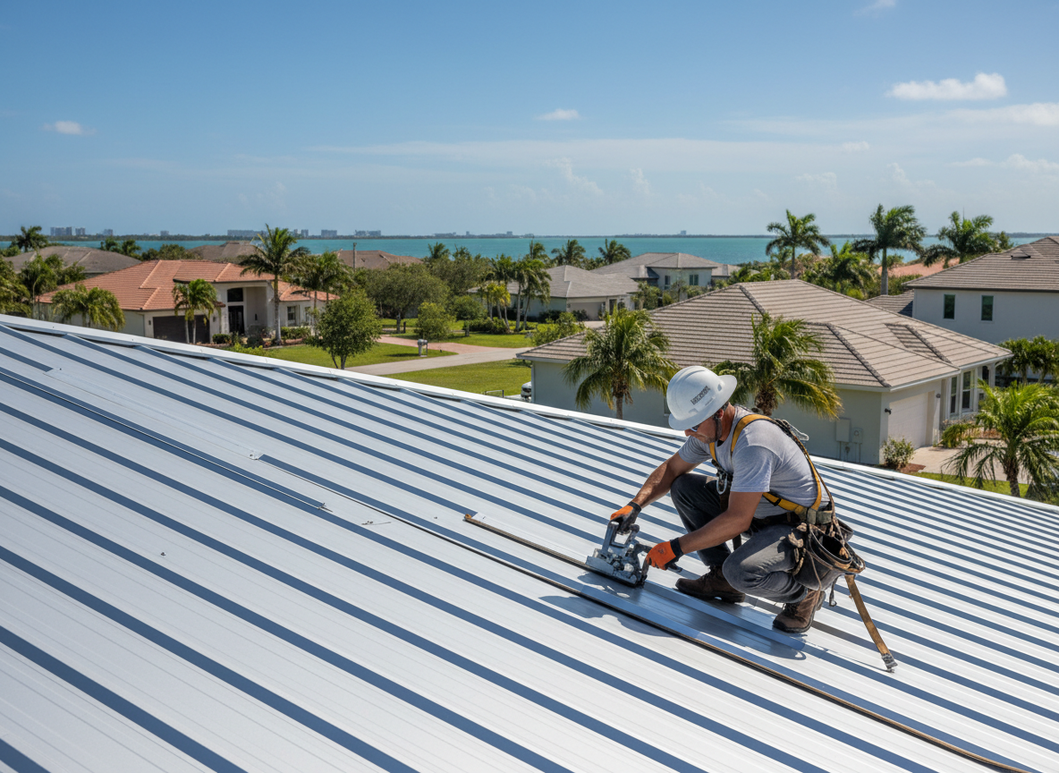 Metal Roof Installation in Cutler Bay, FL