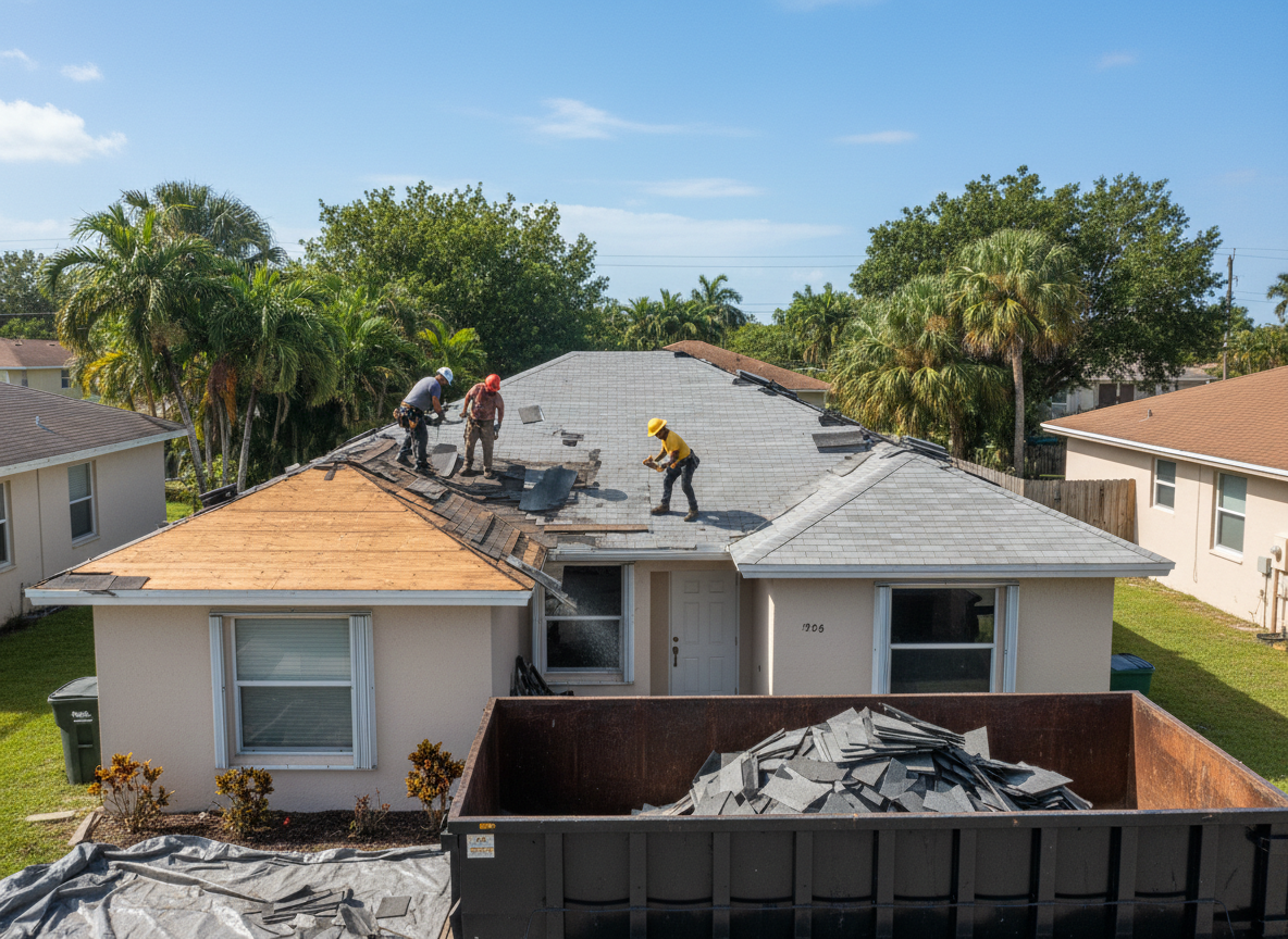 Roof Replacement in Cutler Bay, FL